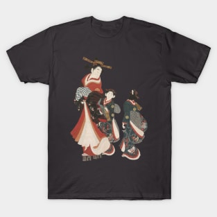 Courtesan and Attendants 1740s T-Shirt